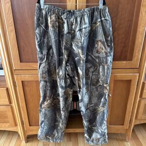 Field & Stream Real Tree Hardwoods Camo Cargo Pants Size Extra Large